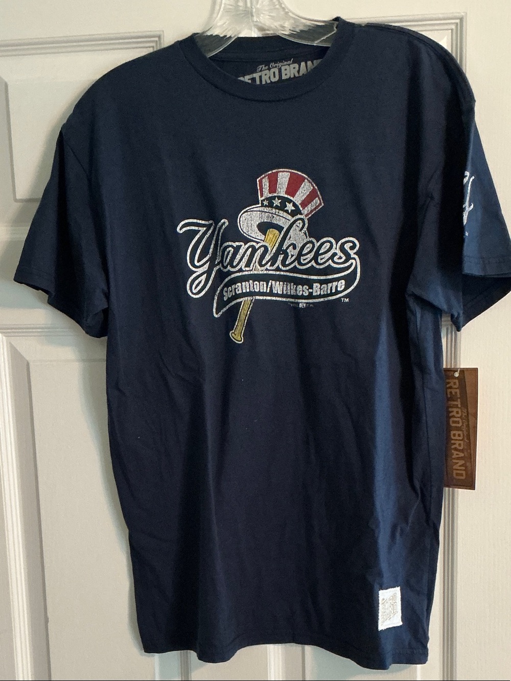 Original Retro Brand Yankees Scranton/Wilkes-Barre Navy Graphic Tee